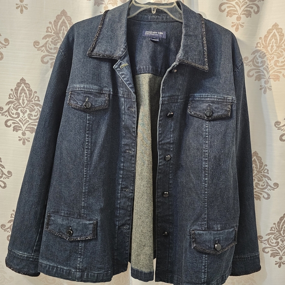 Coldwater Creek Jackets & Blazers - Coldwater Creek Indigo Jean Jacket